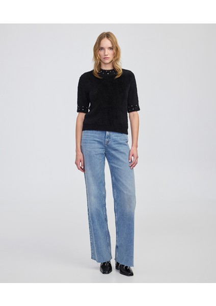 Karma aksesuarlı triko IW6250050382001 modelleri