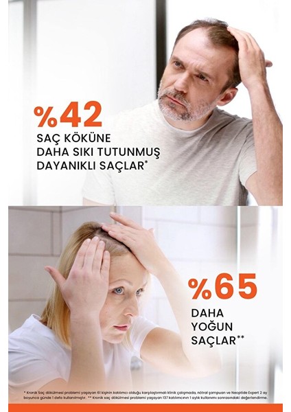 Neoptide Expert Saç Güçlendirici ve Yoğunlaştırıcı Serum 50 ml x2