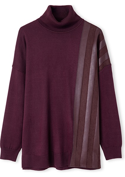 Kontrast Dokulu Oversize Triko IW6250050206008 indirimleri