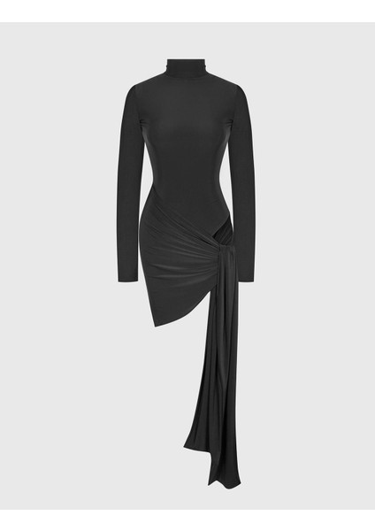 Loris Siyah Kadın Elbise modelleri