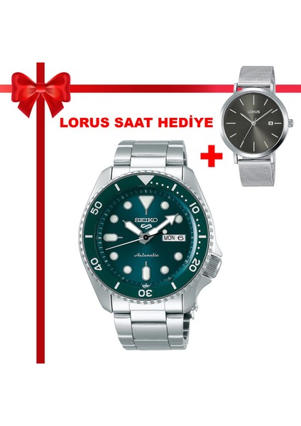 5 Sports SRPD61K Erkek Kol Saati + Lorus Saat Hediye