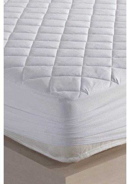 Kapitone Fitted Full Kenar Yatak Koruyucu Alez Tek Kişilik