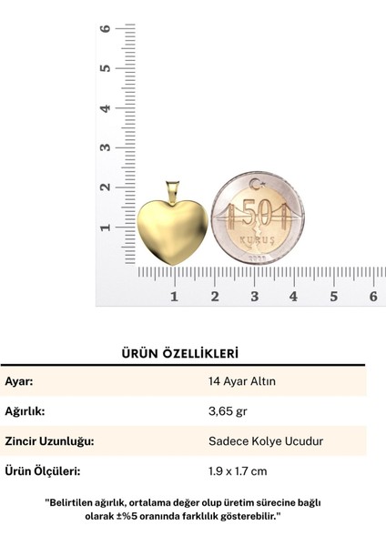 Fotoğraflı Açılabilir Kalp 14 Ayar Altın Kolye Ucu indirimleri