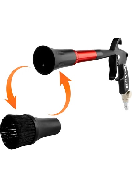 Tornador Temizleme Tabancası ∣ Yüksek Basınçlı Rulmanlı Kuru Detay ∣ Schön Weiter fiyatları