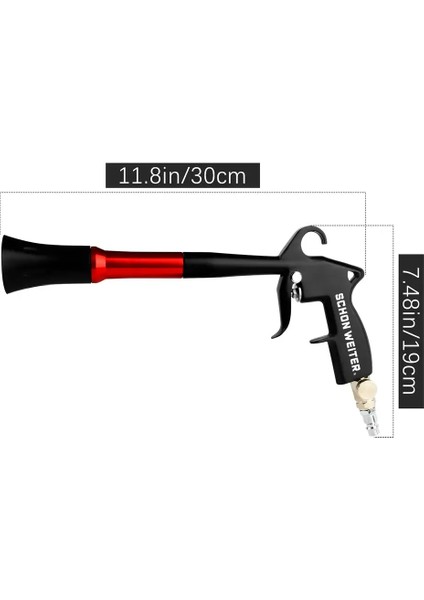 Tornador Temizleme Tabancası ∣ Yüksek Basınçlı Rulmanlı Kuru Detay ∣ Schön Weiter modelleri