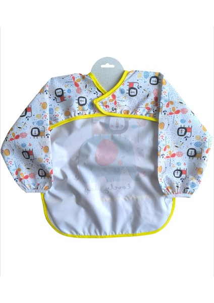 Laura Baby Uzun Kollu Sıvı Geçirmez Mama ve Aktivite Önlüğü fiyatları