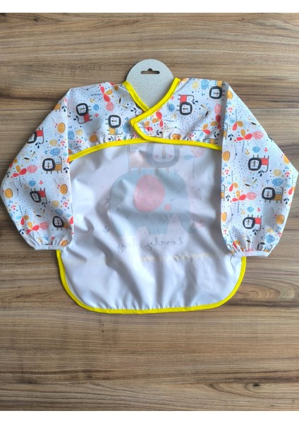 Laura Baby Uzun Kollu Sıvı Geçirmez Mama ve Aktivite Önlüğü indirimleri