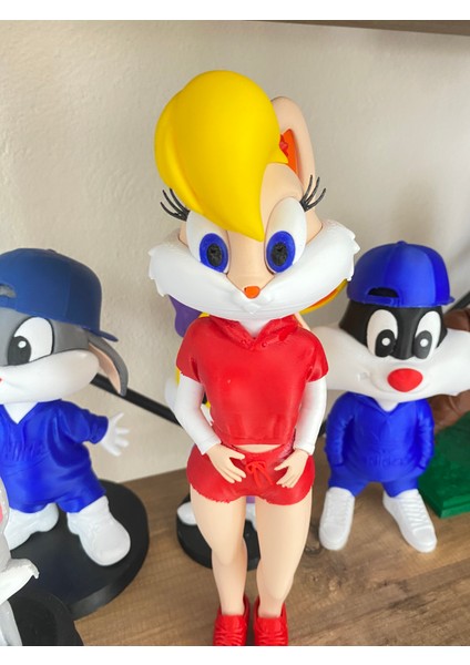 Lola Bunny Dekoratif Biblo