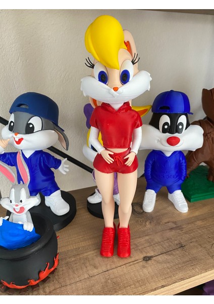 Lola Bunny Dekoratif Biblo modelleri