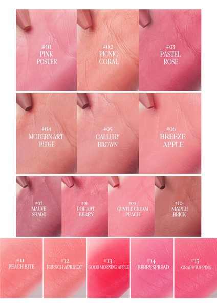 Kremsi, Kalem Şeklinde Renkli Dudak Balmı & Kalemtıraş CLIO Butter Balm Crayon 001 Pink Poster