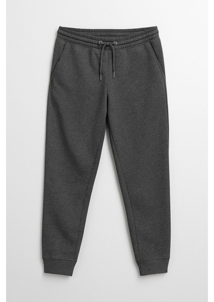 Erkek Paçası Lastikli Antrasit Eşofman Altı modelleri