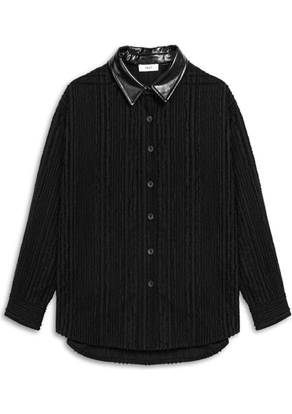 KONTRAST YAKA DOKULU GÖMLEK TW6250025126001 indirimleri