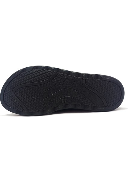 Hakiki Deri Siyah Renk Bantlı Düz Taban Kadın Sandalet fırsatları