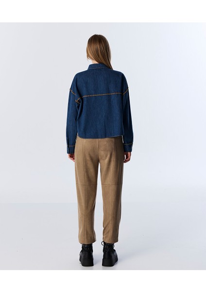 KONTRAST DİKİŞLİ GÖMLEK TW6250025198015
