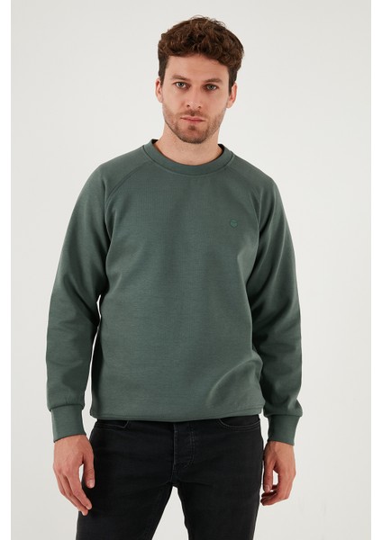 Streç Pamuklu Relaxed Fit Bisiklet Yaka 2'li Paket Sweat Erkek Sweat 5901210S2 fiyatları