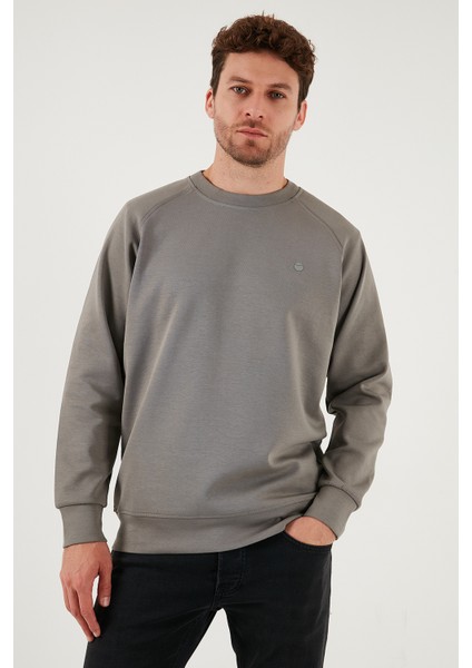 Streç Pamuklu Relaxed Fit Bisiklet Yaka 2'li Paket Sweat Erkek Sweat 5901210S2 modelleri