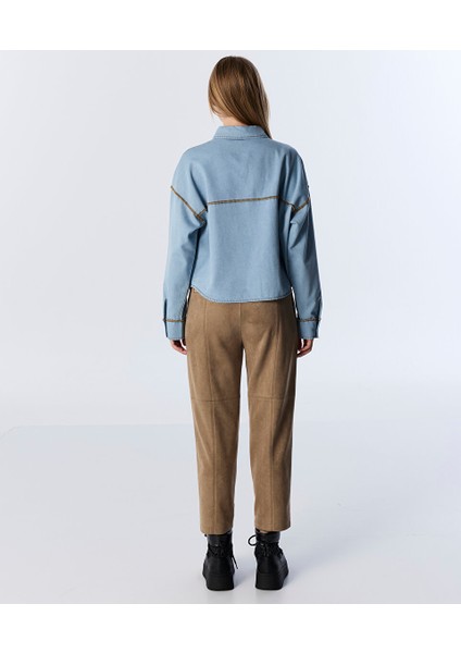 KONTRAST DİKİŞLİ GÖMLEK TW6250025198089 fırsatları