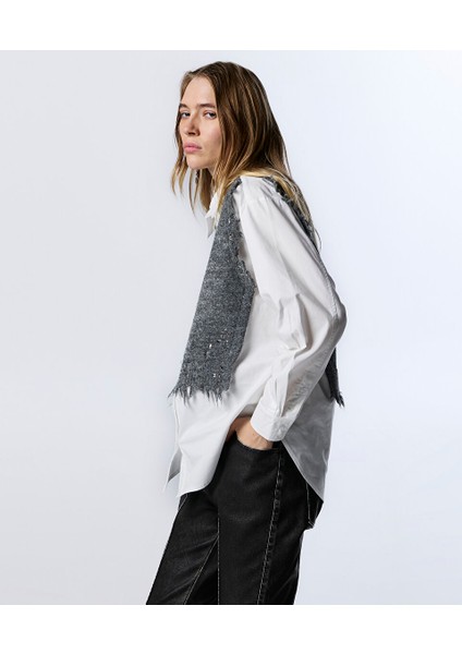 ÇİFT PARÇA GÖRÜNÜM GÖMLEK TW6250025129018 fiyatları