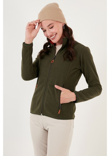 Slim Fit Anti-Pilling Tüylenme Yapmayan Fermuarlı Cepli Hırka 2' Li Paket Polar Bayan Polar 5907002S2 modelleri