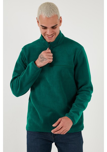 Regular Fit Anti-Pilling Tüylenme Yapmayan Dik Yaka Şardonlu 2'li Paket Polar Erkek Polar 5896700S2 fiyatları