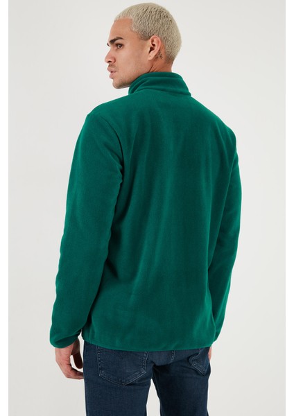 Regular Fit Anti-Pilling Tüylenme Yapmayan Dik Yaka Şardonlu 2'li Paket Polar Erkek Polar 5896700S2 fırsatları