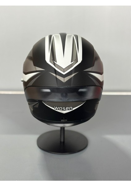 WS-602 Güneş Gözlüklü Full Face Kask (Şeffaf Vizörlü) Matt Black K4 (602) indirimleri