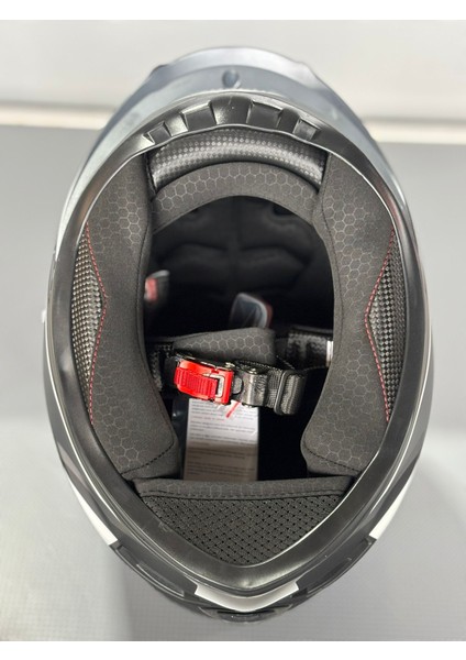 WS-602 Güneş Gözlüklü Full Face Kask (Şeffaf Vizörlü) Matt Black K4 (602)