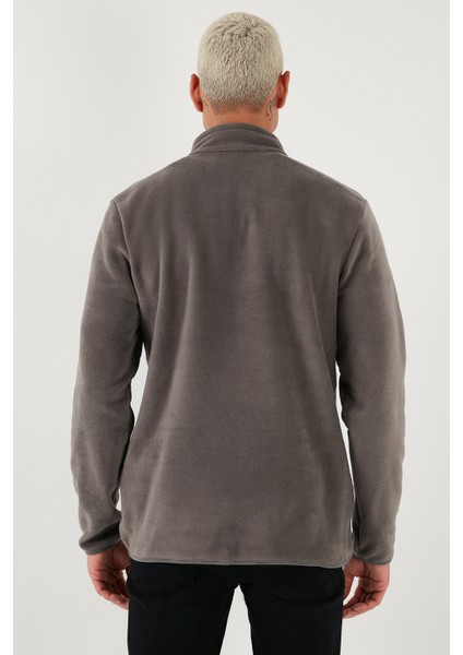 Regular Fit Anti-Pilling Tüylenme Yapmayan Dik Yaka Şardonlu 2'li Paket Polar Erkek Polar 5896700S2 fırsatları