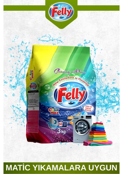 3 kg Renkliler Için Çamaşır Deterjanı/matik/toz Deterjan fiyatları