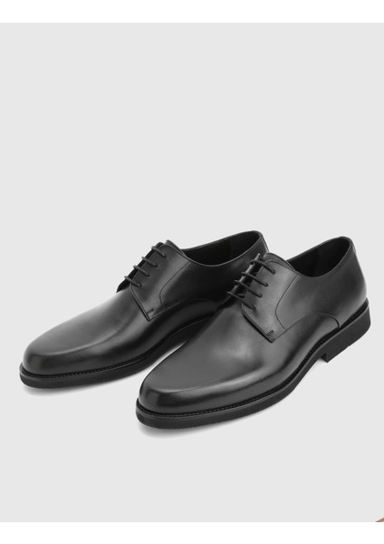 Pablo Hakiki Deri Siyah Erkek Klasik Ayakkabı fiyatları