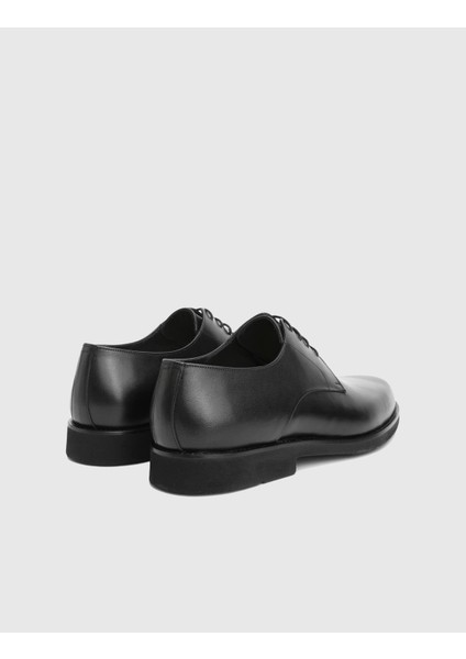 Pablo Hakiki Deri Siyah Erkek Klasik Ayakkabı fırsatları