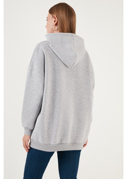 Regular Fit Pamuklu Kapüşonlu Yaka Şardonlu Kışlık 2'li Paket Sweat Bayan Sweat 5863854S2 fırsatları