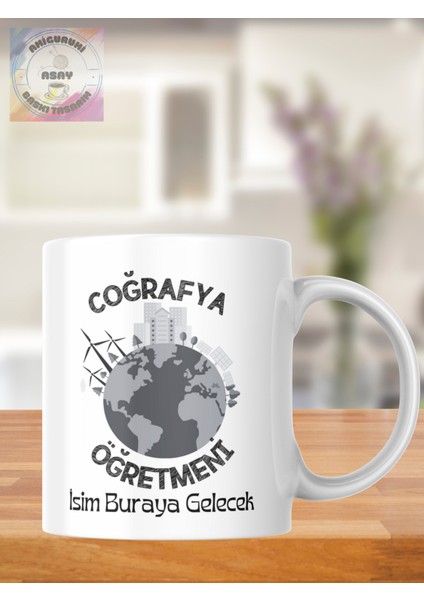 Coğrafya Öğretmeni Öğretmenler Günü Kişiye Özel Kupa Bardak fiyatları