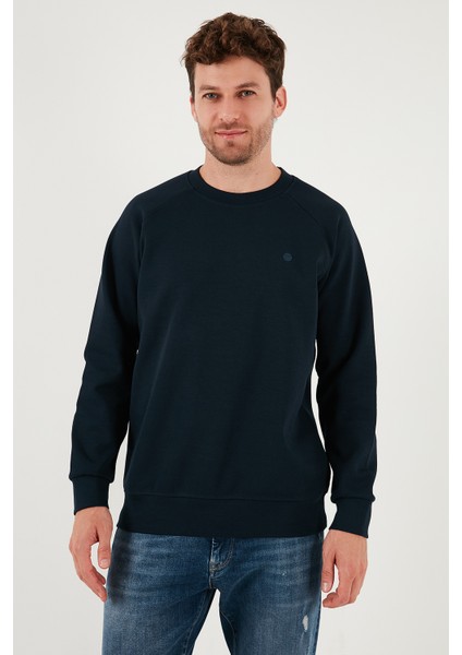 Streç Pamuklu Relaxed Fit Bisiklet Yaka 2'li Paket Sweat Erkek Sweat 5901210S2 fiyatları