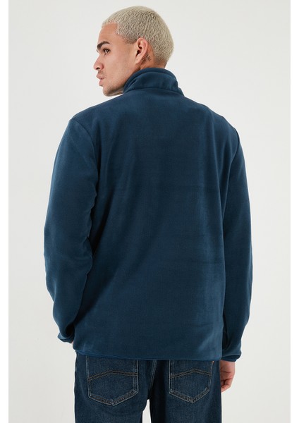 Regular Fit Anti-Pilling Tüylenme Yapmayan Dik Yaka Şardonlu 2'li Paket Polar Erkek Polar 5896700S2 fırsatları