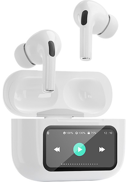 Anc+Enc 360 Mah Dijital Ekranlı Kulak Içi Bluetooth Kulaklık