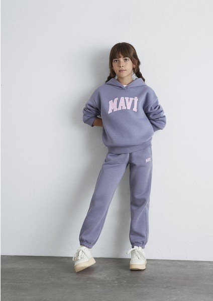 7010000-88095 Mavi Logo Baskılı Gri Eşofman Altı fiyatları