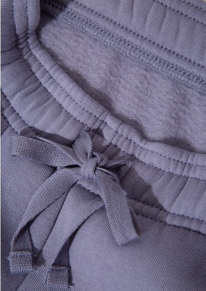 7010000-88095 Mavi Logo Baskılı Gri Eşofman Altı indirimleri