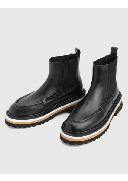 Jones Hakiki Deri Siyah Kadın Bot fiyatları