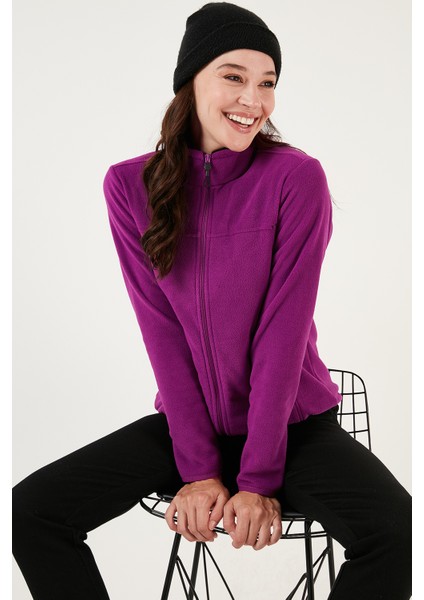 Slim Fit Anti-Pilling Tüylenme Yapmayan Fermuarlı Cepli Hırka 2' Li Paket Polar Bayan Polar 5907002S2 fiyatları