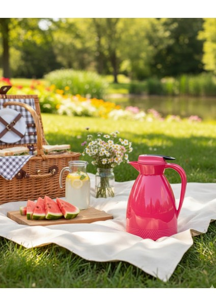 1.5 Litre Cam Termos | Isıya Dayanıklı Çift Katmanlı | Piknik Kamp Ofis Kafe Ev Kullanımı fırsatları