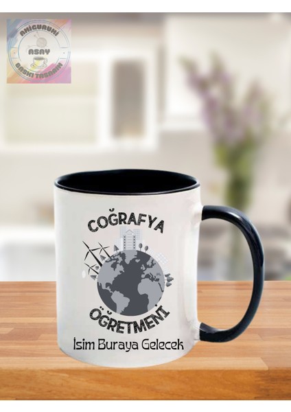 Coğrafya Öğretmeni Öğretmenler Günü Kişiye Özel Kupa Bardak fiyatları