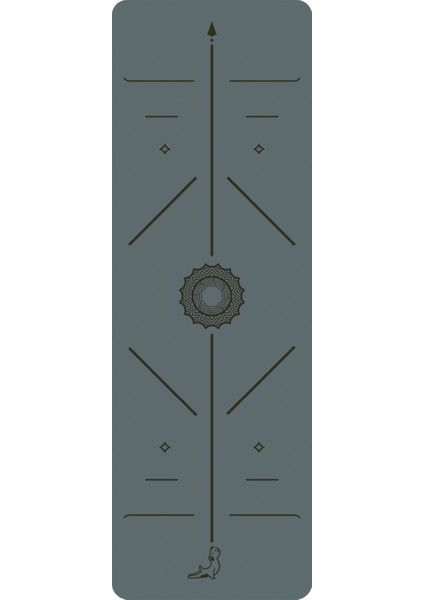 XL Serisi (210X70CM) 4.1 mm Doğal Kauçuk Kaydırmaz Yoga Matı