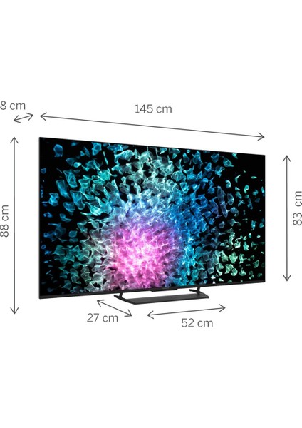 65" 164 Ekran + Govee Tv Arkası LED Şerit Hediyeli 4K Ultra Hd Miniled Google Tv 65MG7C15 fiyatları