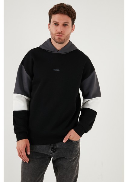 Pamuklu Relaxed Fit Kapüşonlu Içi Tüylü Yumuşak Şardonlu 2' Li Paket Sweat Erkek Sweat 5905299S2 fiyatları