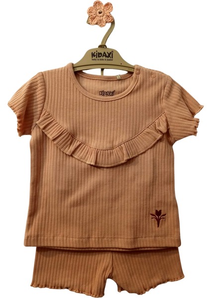 Kaşkorse Fırfırlı Kız Takım fiyatları