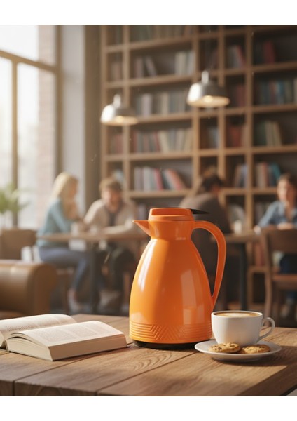 1.5 Litre Cam Termos | Isıya Dayanıklı Çift Katmanlı | Piknik Kamp Ofis Kafe Ev Kullanımı fırsatları