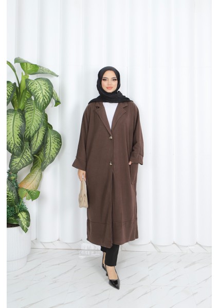 Fitilli Uzun Trençkot