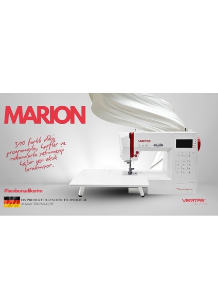 Marion 310 Farklı Dikiş Programlı Dikiş Makinası