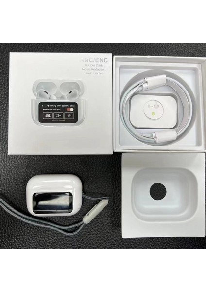 Anc / Enc Özellikli Dokunmatik Ekranlı Yüksek Kalite Stereo Bluetooth Kulaklık Tüm Telefonlara Uyumlu